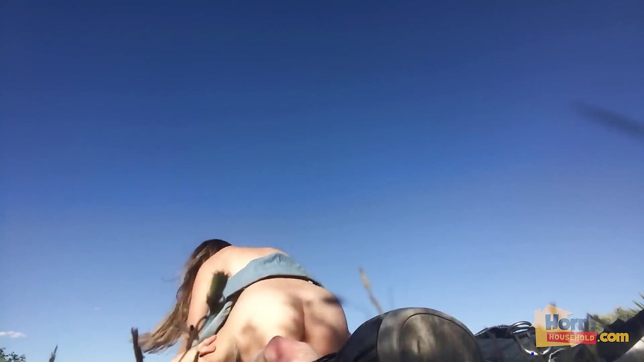 Sweet Young Pussy in the Open Desert