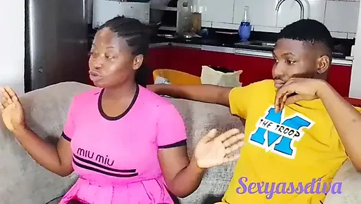 Das ist mein büro, du kannst sie hier ficken, lass mich dein zeuge sein