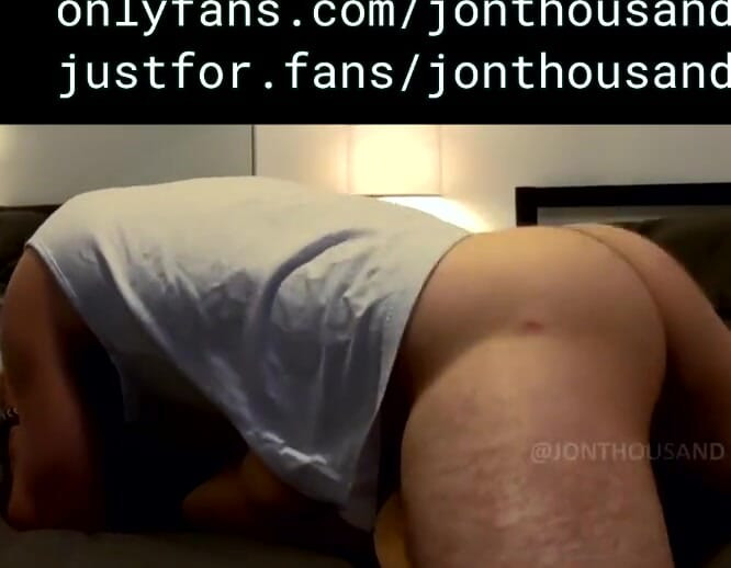 Emptied str8 roommate's cum on my face