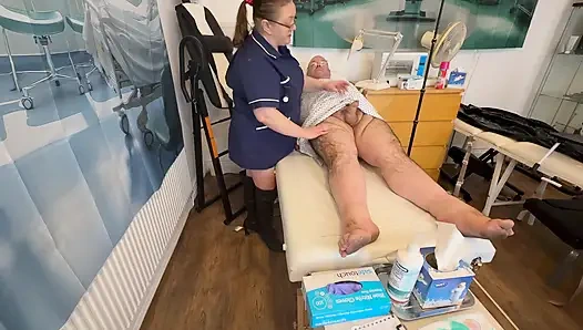 Part 2: Mr Hughes goes to see Cockologist Matron Satana to help his tiny penis