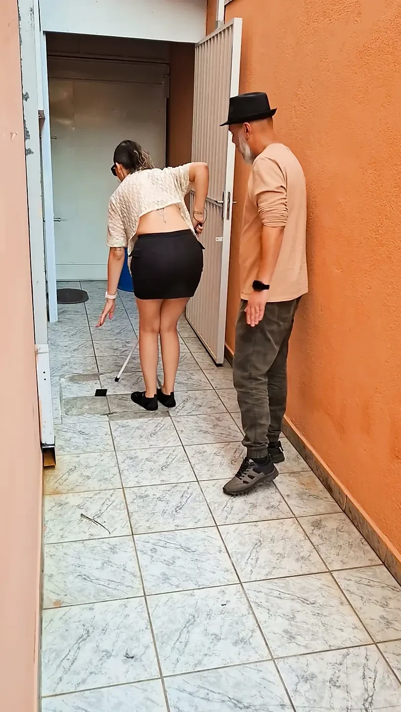Freeze Time with the Blind Girl in the Alley.