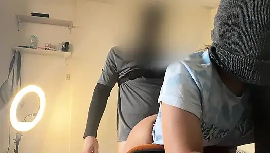 Cewek semok latina dengan topeng lagi asik ngentot - cewek amatir dengan pantat bahenol lagi asik ngentot pakai masker