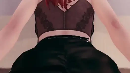 MILF Stepmom Help to Her Stepson to Cum Twice