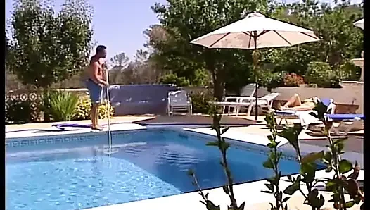 Pool Sex on Vacation
