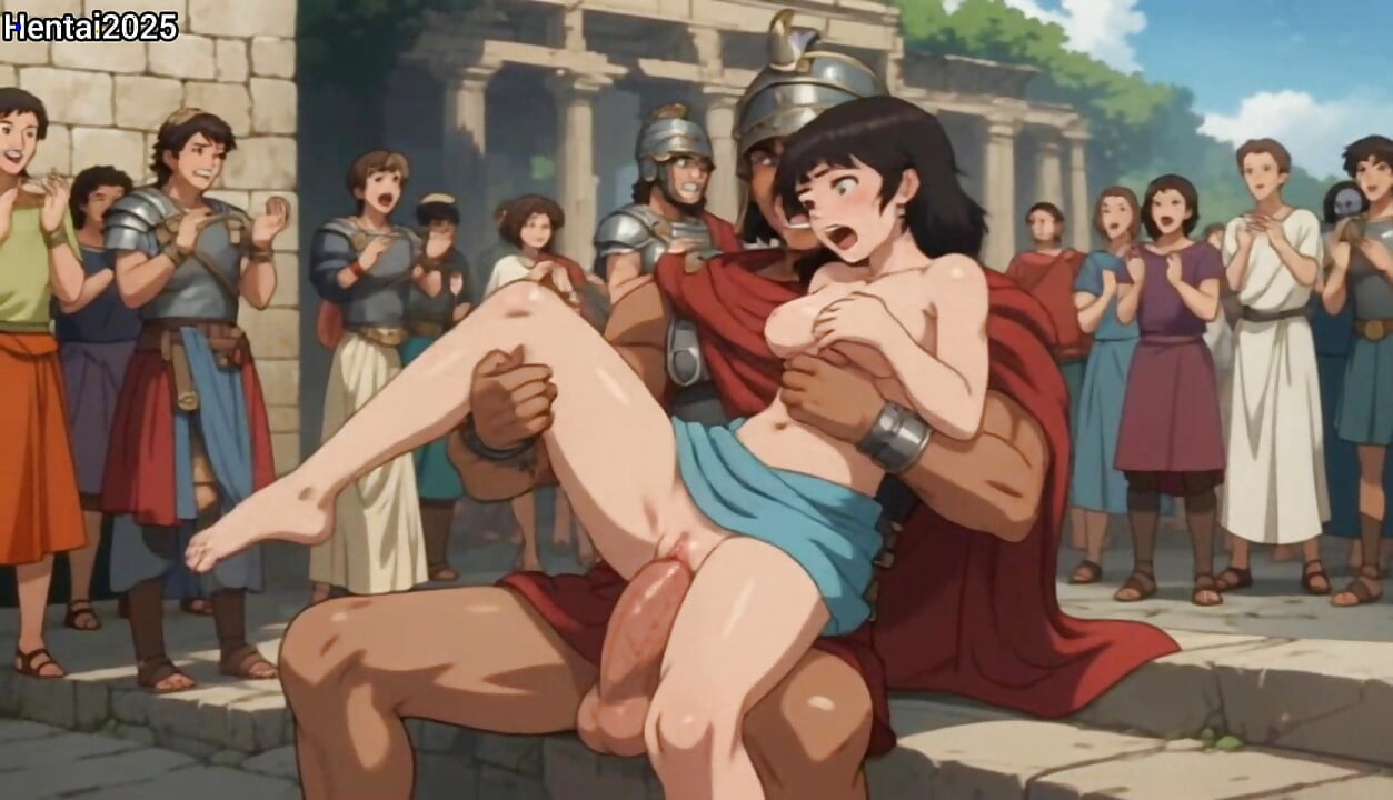 Rome antique, compilation de soldats de gladiateurs, dessin animé hentai