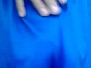 Meine blaue Shorts