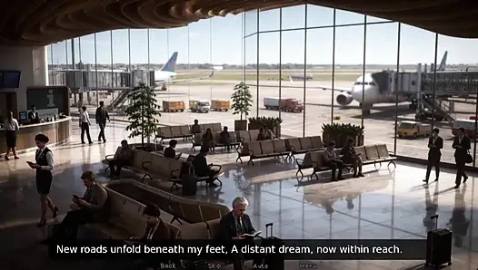 Ateşli kız beni uçakta çıplak yakaladı - Asya şehri - e02