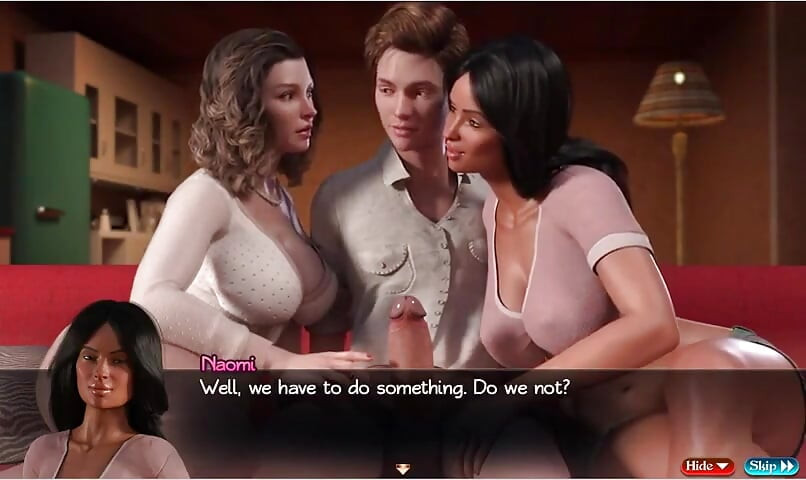 Treasure of nadia - 81 - gameplay - permainan peran - dua tante seksi menggoda dan seks anal