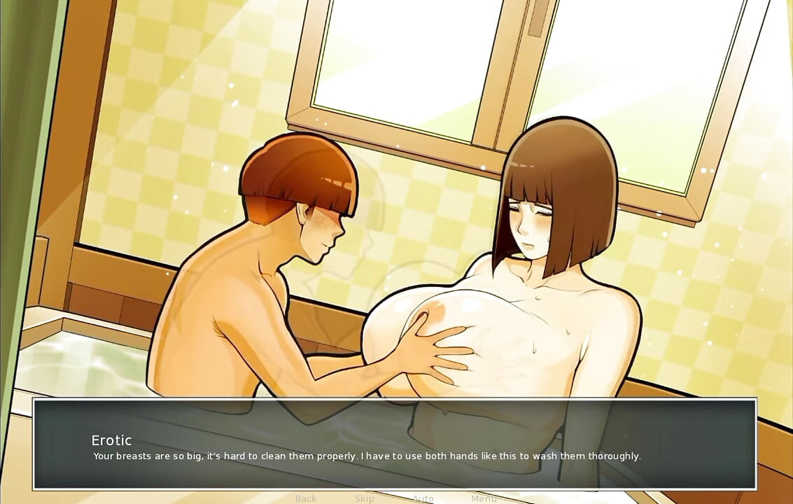 Konoha MILFs Part 39 - My Stepmother Hinata Masturbated Me During a Bath and We Almost Got Caught - by Eroticgamesnc