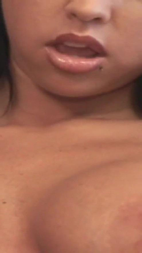 Hot bitch with awesome round boobs wants to give titty fuck | Clip 1