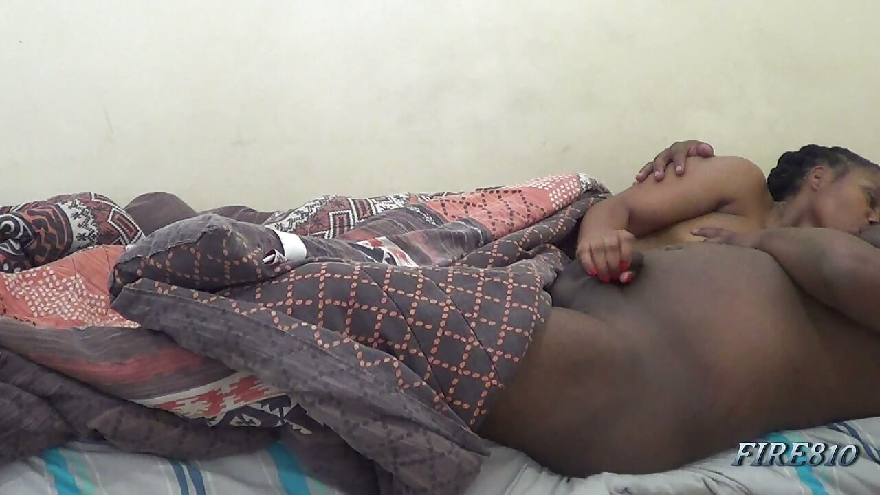 Dick Play and Stroking While Deep Kissing, Then Sucked Black Cock