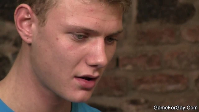 Seducing and fucking hetero dude from behind
