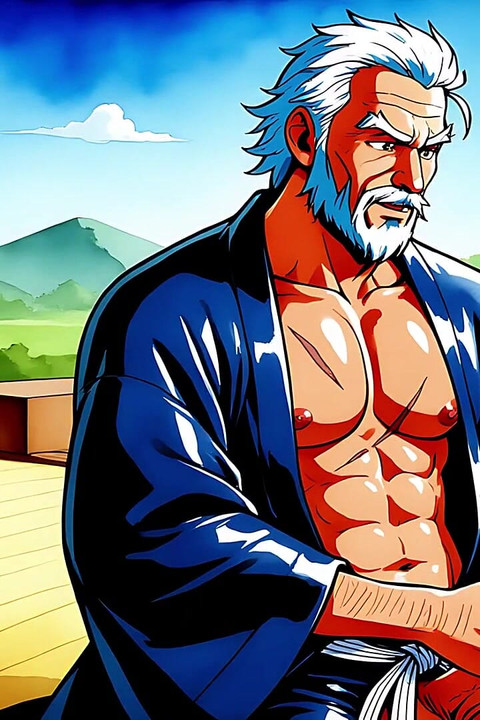 Аниме и Manga вдохновили эротического мужчину, набор произведений искусства