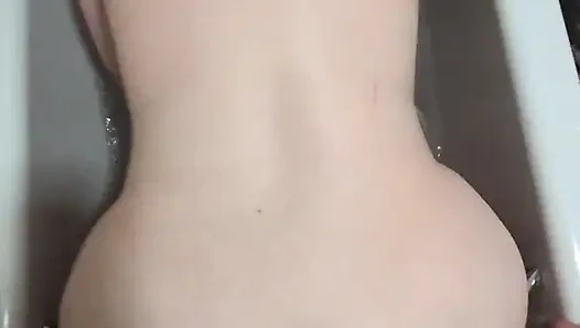Bath time fun ft bent over double penetration  - compilation