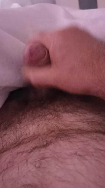 Early morning wank.