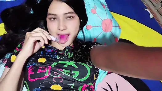 Video Call with My Sister-in-law I Show Her My Vagina