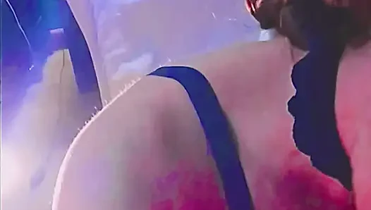 A Nighthore with 2 Phat Lips and thick Cum Stringers