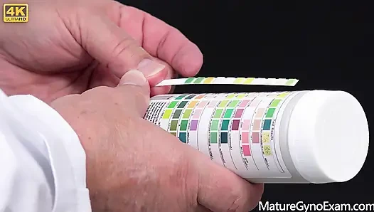 Genital Exam and Pissing of Chubby Mature Jolly Jay