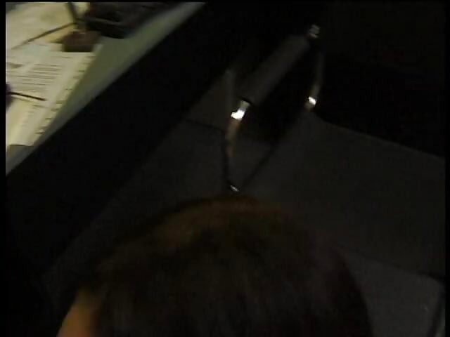 Spex brunette sucking cock and getting doggystyled in pov