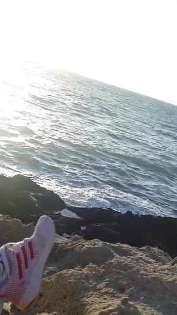Memorable moment from "German crazy Mature Wife - Seduce to Outdoor Cheating Sex at the Beach"