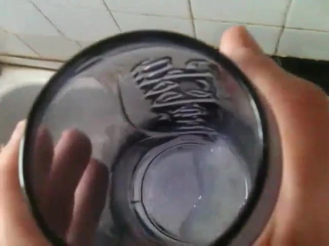 cum in glass