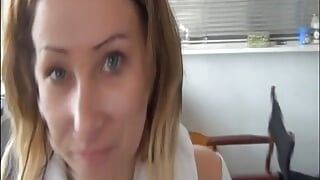 I love being filmed fucking me I'm Barbora I hate cum in my