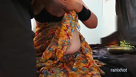 Echte indische schwägerin geheim romantischer sex, klares audio volles video