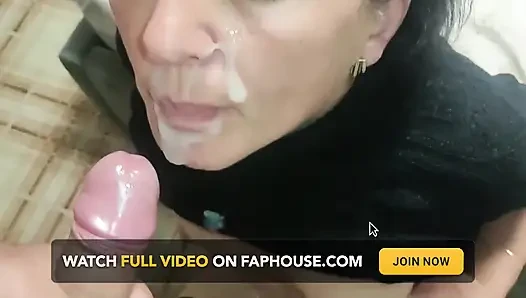 Cumshot in Mouth Amateur Compilation