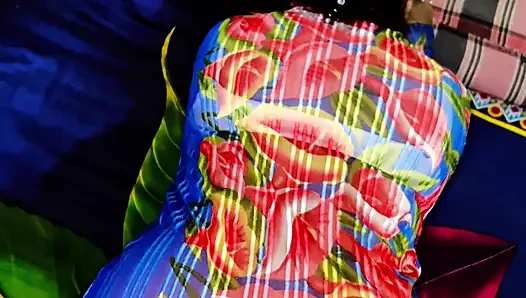 I gifted my desi wife a night dress and had fun all night