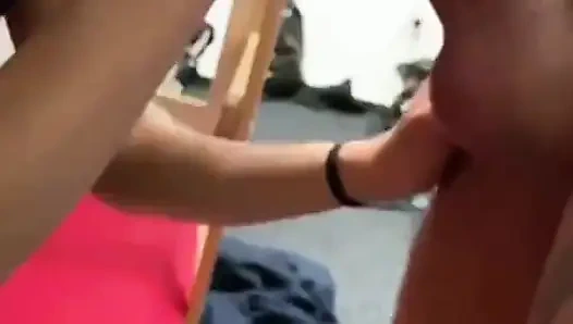 Francesca palma genießen mit 2 großen schwänzen