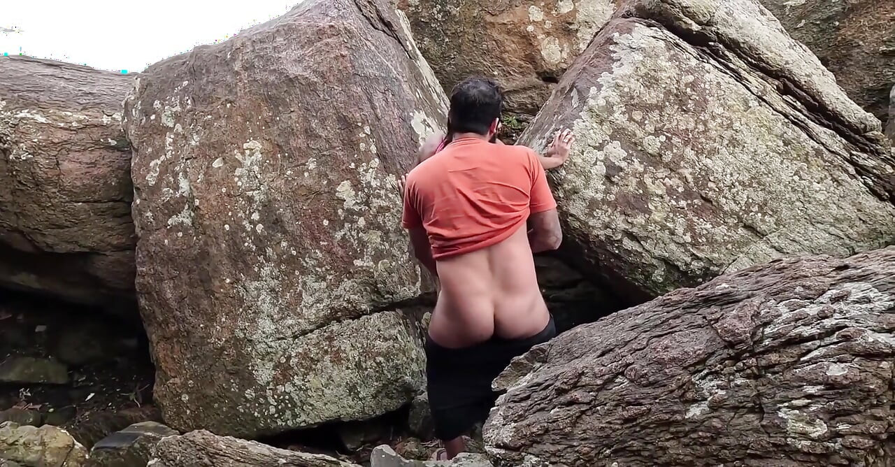 Fucking the Doll's Ass on the Beach with My Wife