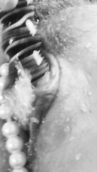hairy german milf with long labia shows you her NS squirt and pisses after NS compilation sex | Clip 1