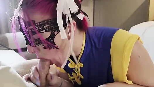 Hot wife Cosplay Chun Li