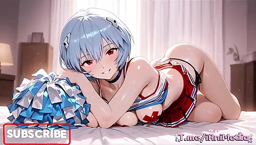 Ai anime kız rei ayanami ateşli seksi kıyafetler gösteri derlemesi