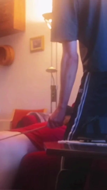 Thrilling moment from "Amateurboy is caned on feet and ass"