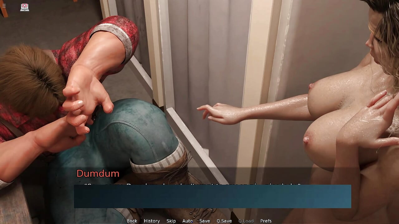 Stepmom Caught By Stepson While Shower Then He Jerkoff