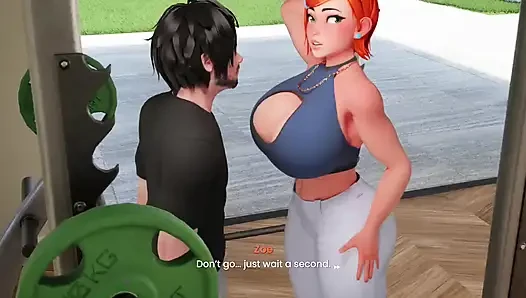 Zoe gives Eden a blowjob