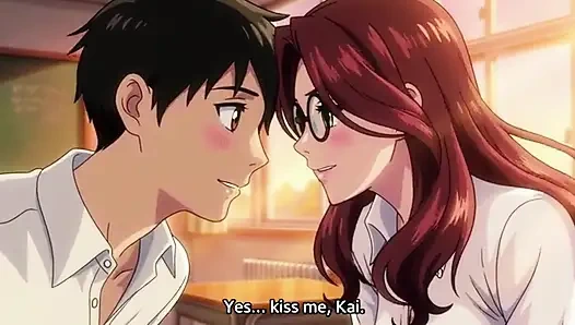 Young student seduced his teacher in extra class when they are alone