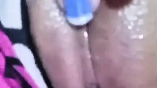 Colombian Latina Masturbates and Touches Her Big Tits