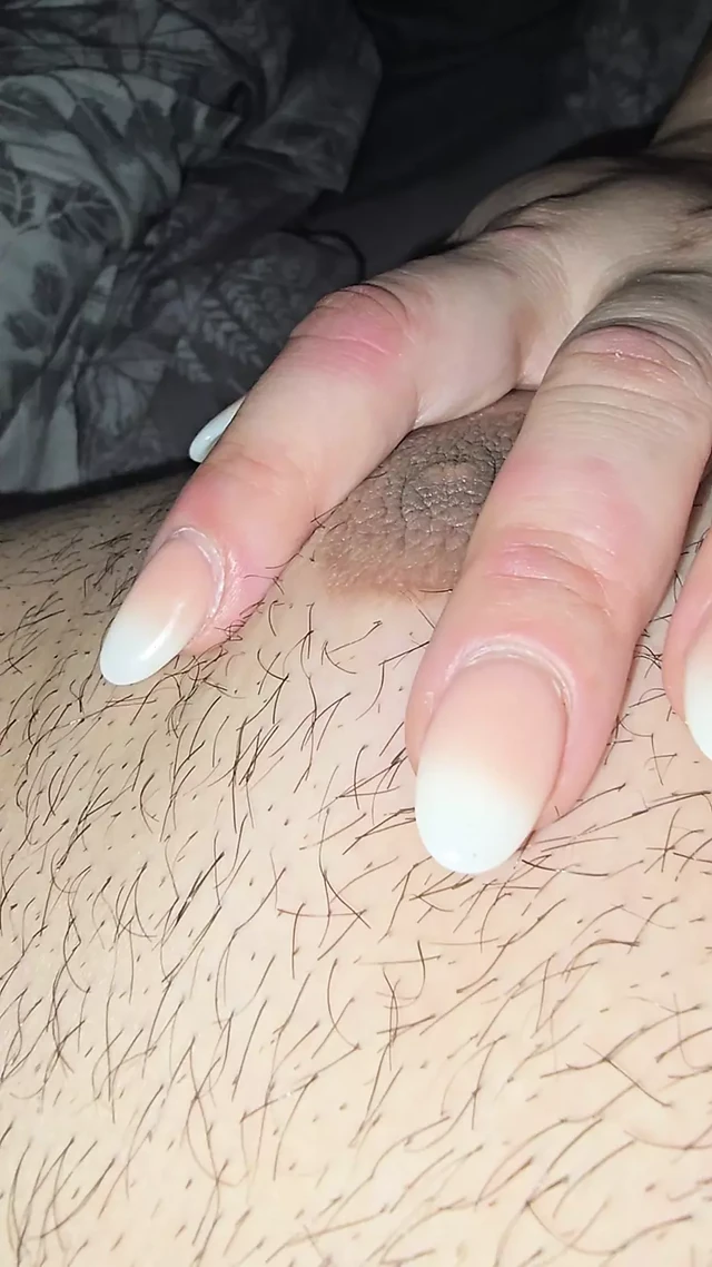 Will step mom hand slip on stepson 9 inch of dick
