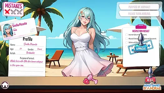 Ep2: Day 2: Beach Activities - Futa Zone Lewd Control