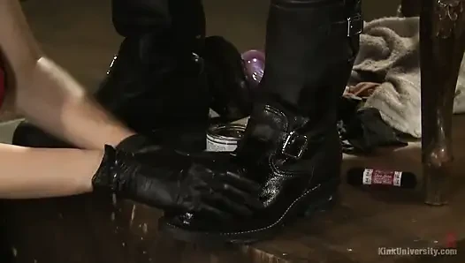 Bootblacking: the Care, the Craft, the Kink
