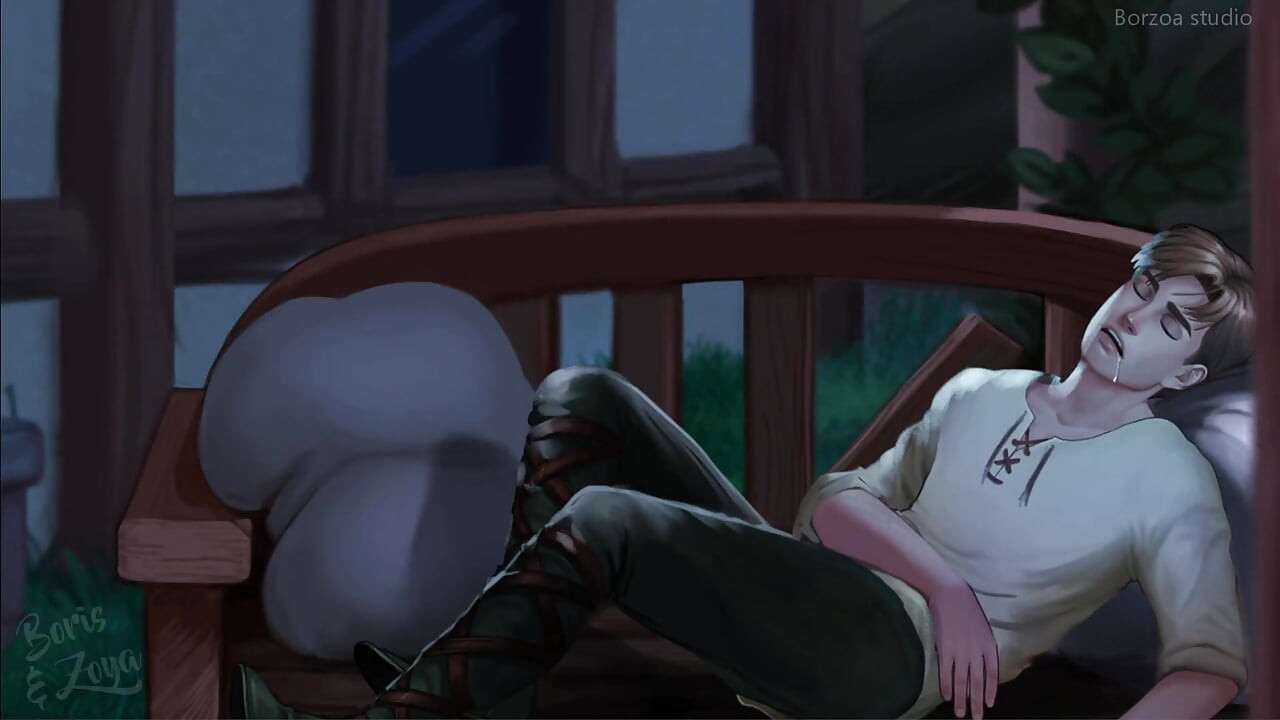 Wal - 15-16 büyük memeli genç sarışın, seksi sıska esmer prenses ve sıska seksi elf