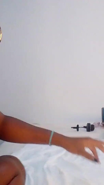 Must-share moment from "Hot Black Teen Got Home From Work Then Did a Video call With Her Babe But then a Knock on the door"