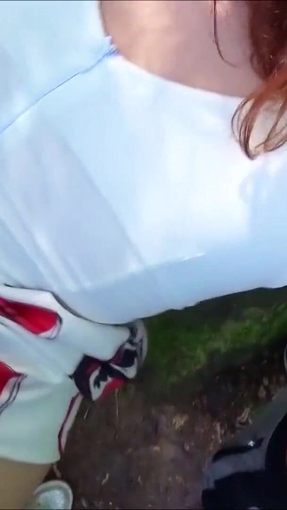 Powerful moment from "Berlin Tourist Teen Picked Up for Threesome Fuck in Public Park"