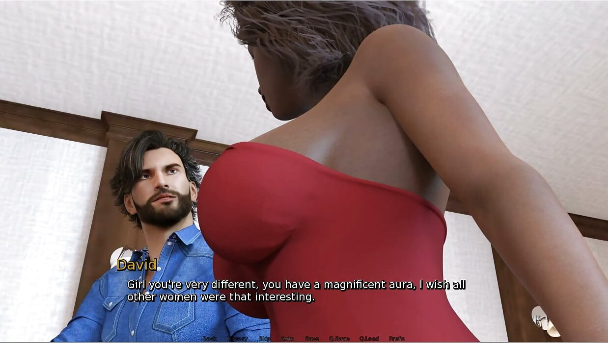 Laura Lustful Secret-Ch2 - 게임플레이 - 롤플레이 - 미니 드레스를 입은 바에서 섹시한 여자