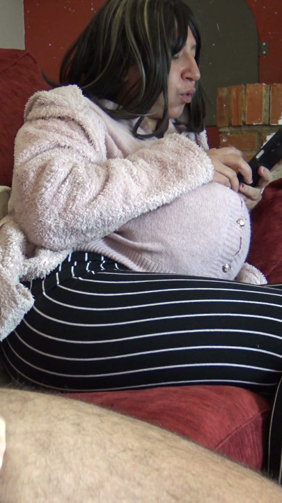 pregnant Turkish stepmother is SHOCKED. I flash my big cock in front of her. | Clip 1