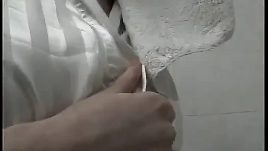 Blonde Babe Squirts Milk While Fingering to Explosive Orgasm