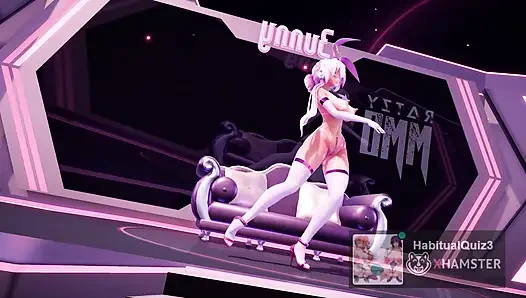 mmd r18 Bunny Style fuck hard cheating wife milf big tits want to fuck hard no cum swallow blowjob 3d hentai