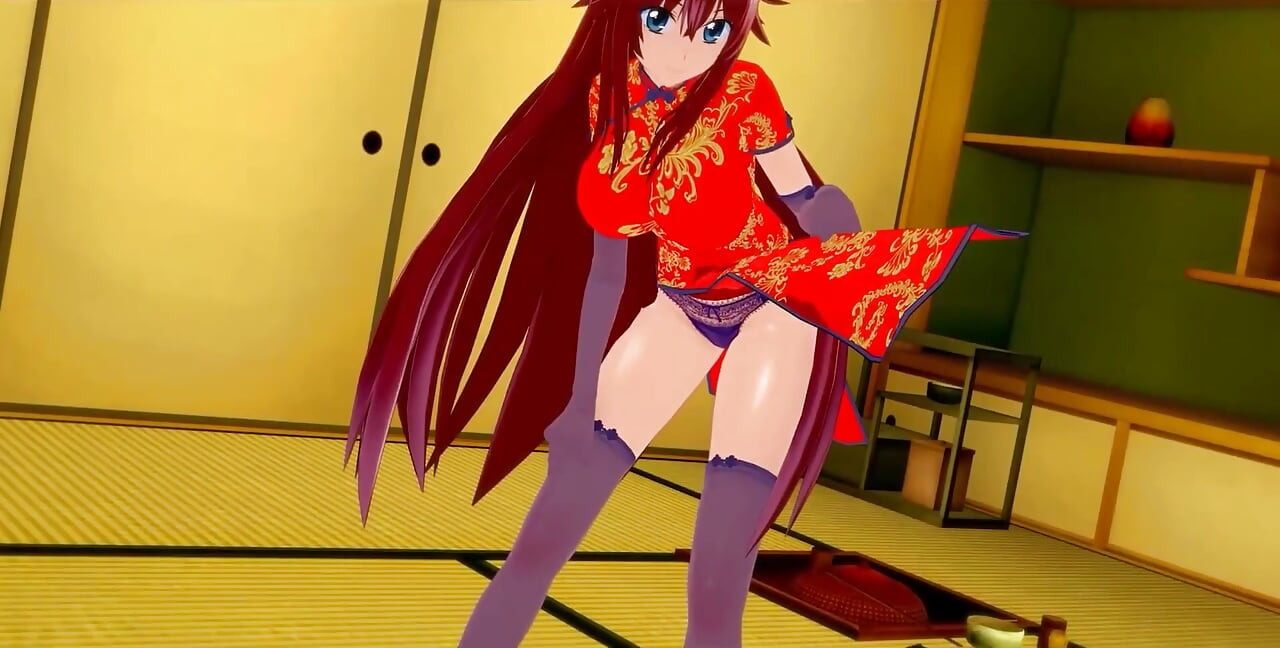 Rias Gremory, kimono, sexe au festival | Hsdxd Ntr Madness E9 | Film complet sur Sheer &Ptrn : Fantasyking3